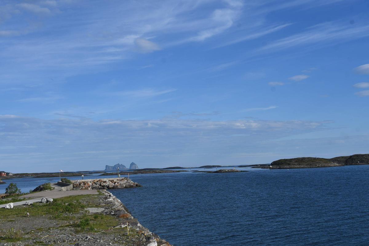 Bilde fra morgenstemning Lovund