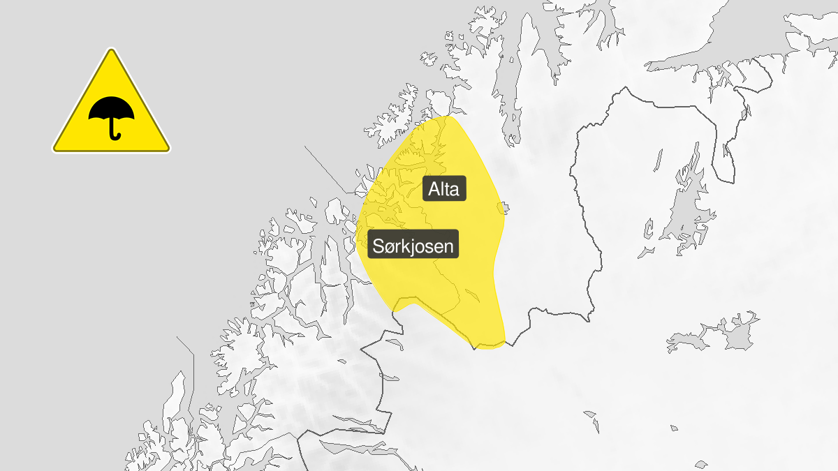 regn troms og finnmark