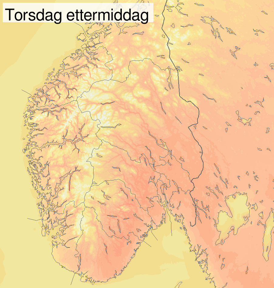 Temperatur torsdag