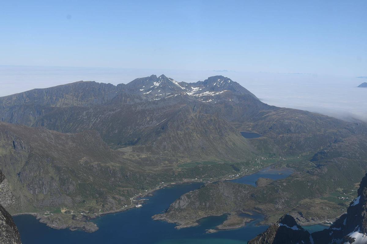 Bilde fra Himmeltind. Foto: Norsk Luftambulanse